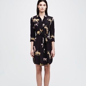 ISO L’Agence Tiger print dress